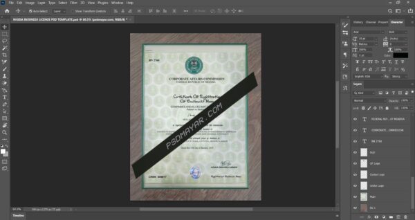 Organization Registration Certificate Nigeria